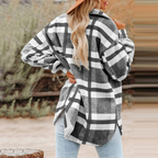 Pretty Check Overshirt Jacket