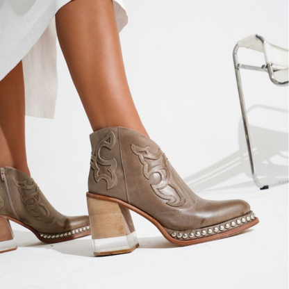 Botines tacón Daniela®️