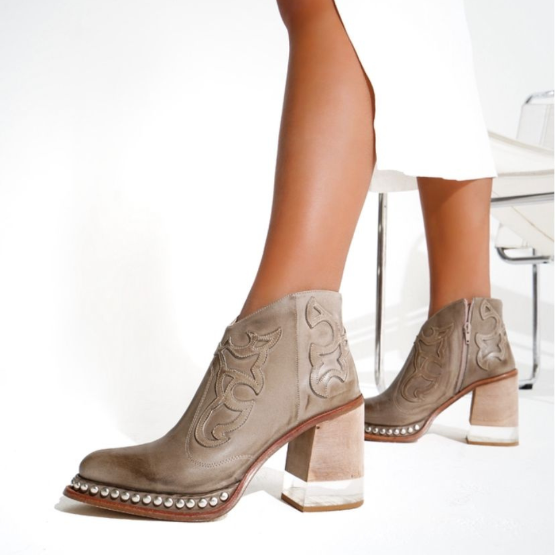 Botines tacón Daniela®️