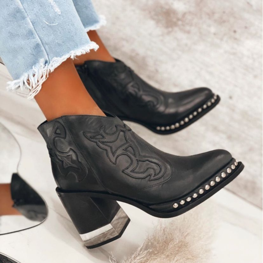 Botines tacón Daniela®️