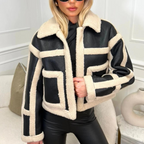 Shearling Biker Jacket