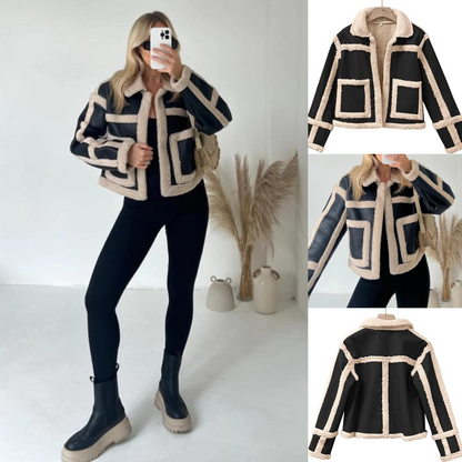 Shearling Biker Jacket