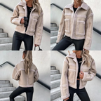Shearling Biker Jacket