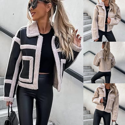 Shearling Biker Jacket