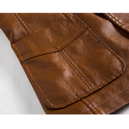 Nestor | Chaqueta de Cuero 