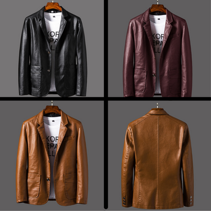 Nestor | Chaqueta de Cuero 