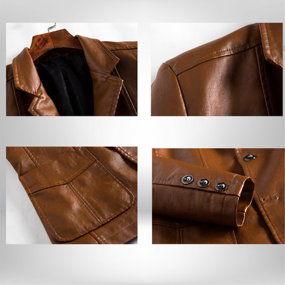 Nestor | Chaqueta de Cuero 