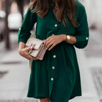 Long Sleeve Autumn Shirt Dress