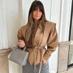 Coat made of fur and shearling Paris