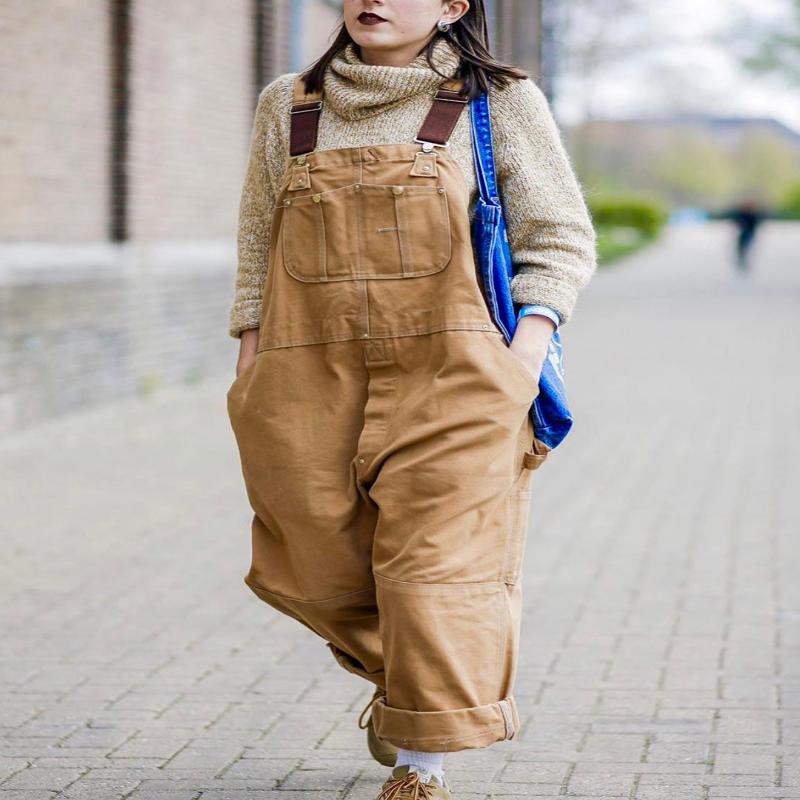 Mono de lona perfecto para el trabajo