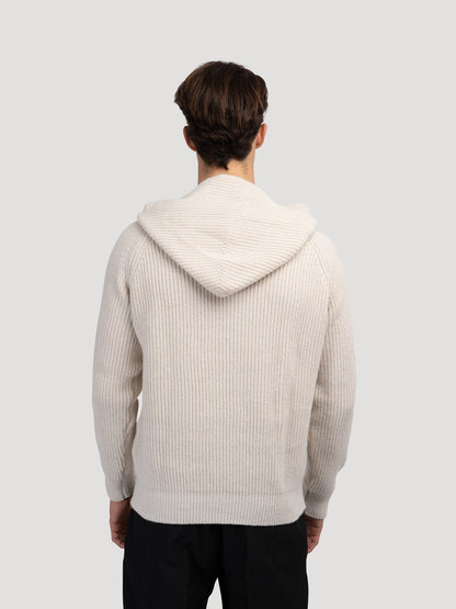 Sudadera con capucha cálida y semicremallera TAEGU