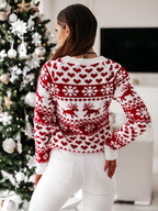Women's Christmas Print Sweater