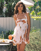 Arabella™ | Floral Chiffon Mini Dress