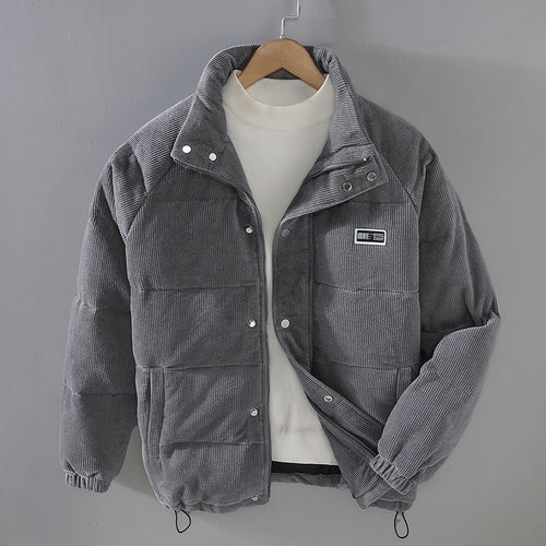 Warm Corduroy-Style Jacket