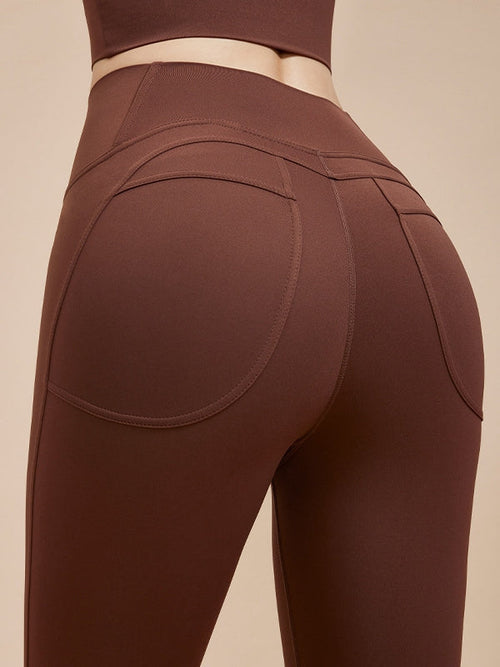Female High-waisted Push-up Hip-lift Leggings
