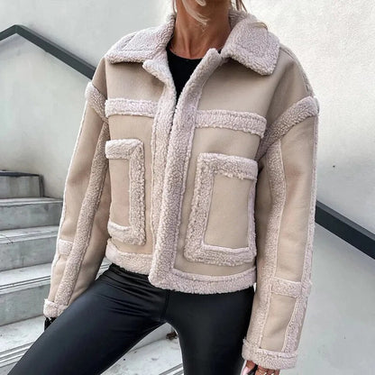 Shearling Biker Jacket