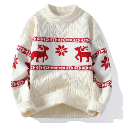 Unisex Christmas Print Sweater
