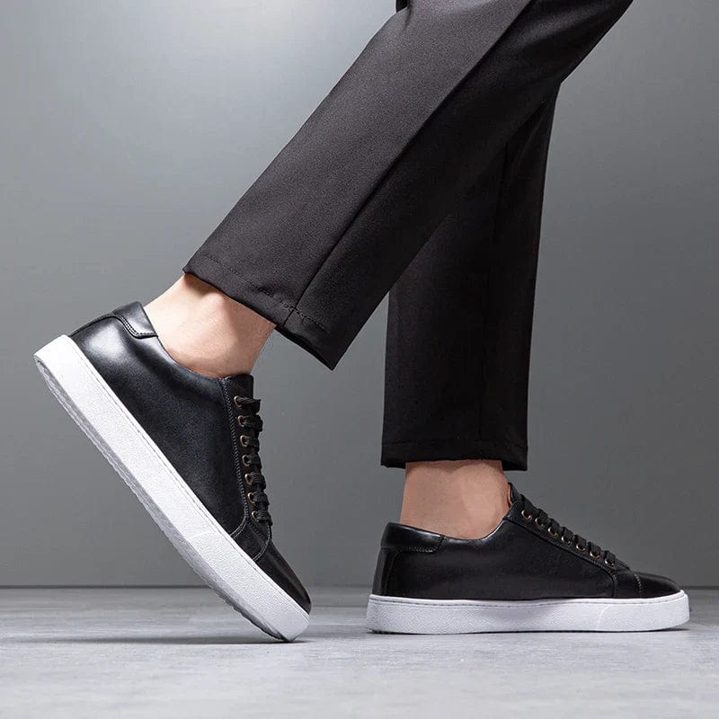 Conor | Leather Tennis Shoes