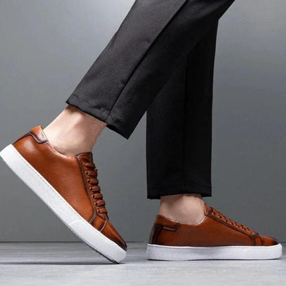 Conor | Leather Tennis Shoes