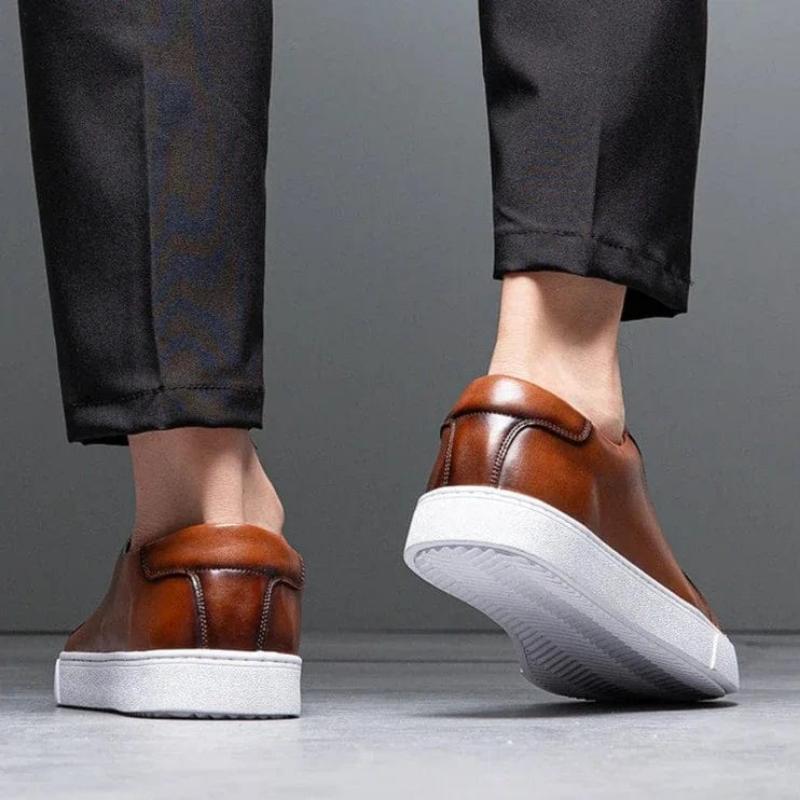 Conor | Leather Tennis Shoes