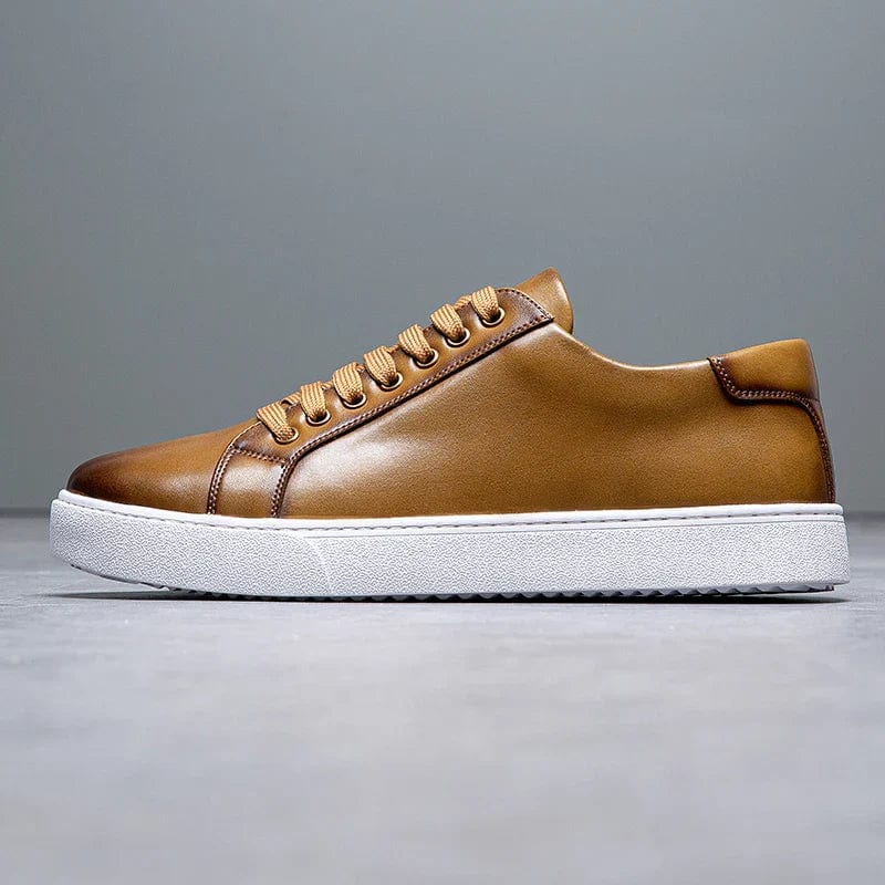 Conor | Leather Tennis Shoes