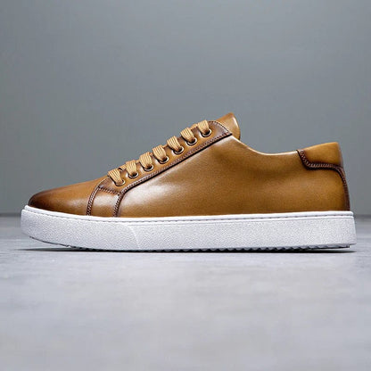Conor | Leather Tennis Shoes