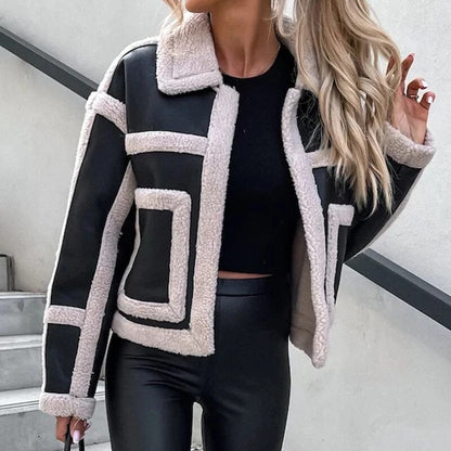 Shearling Biker Jacket