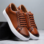 Conor | Leather Tennis Shoes