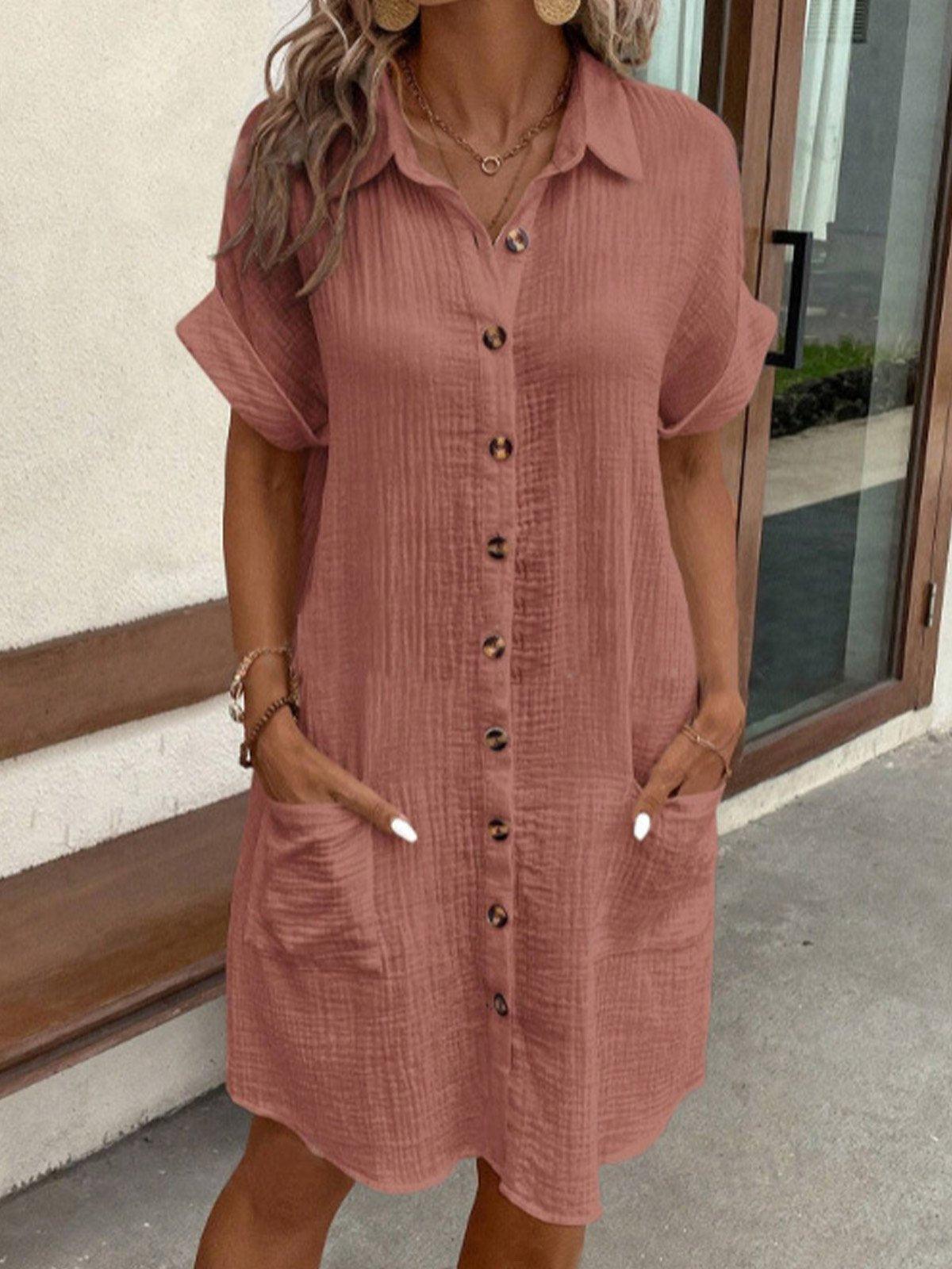 Andrea™ | The Textured Fabric Polo-Style Oversized