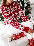 Women's Christmas Print Sweater