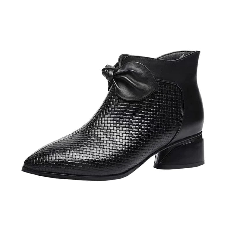 Fashion women's shoes made of genuine leather with high heels