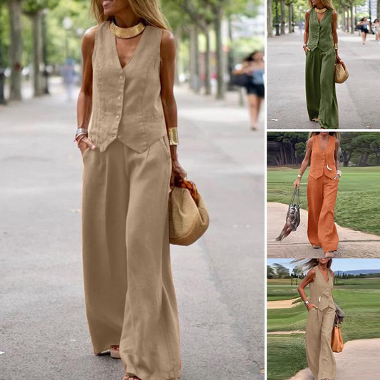 Gabriella - Comfortable Summer Cotton Set