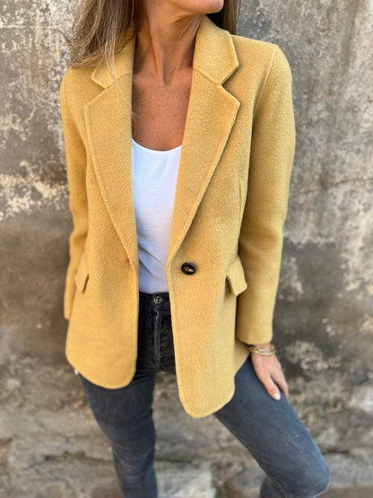 Diane - Button Blazer