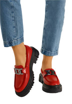 Mocasines de piel auténtica