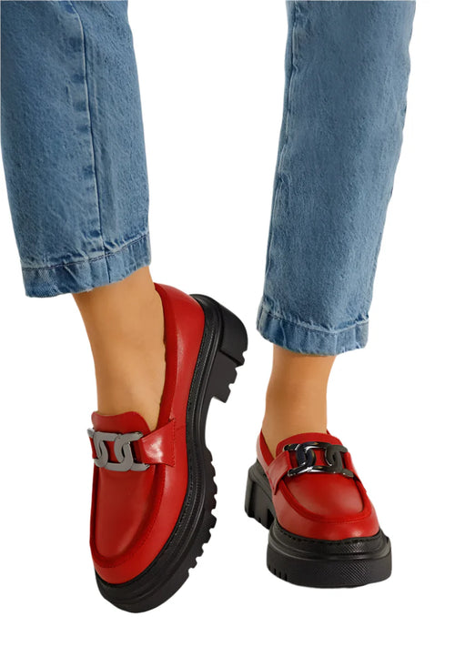 Mocasines de piel auténtica