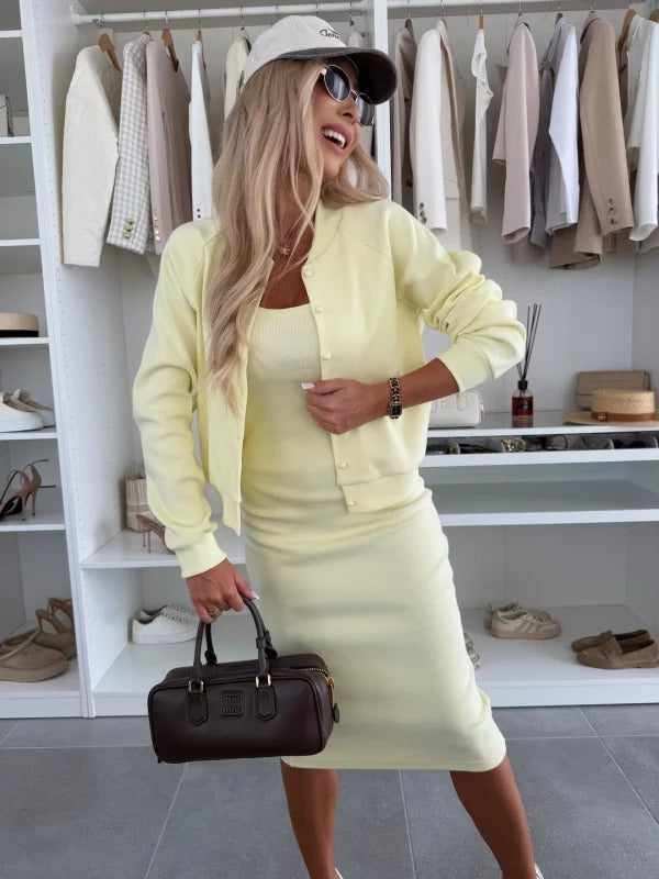 Dalila - dress and sweatshirt set