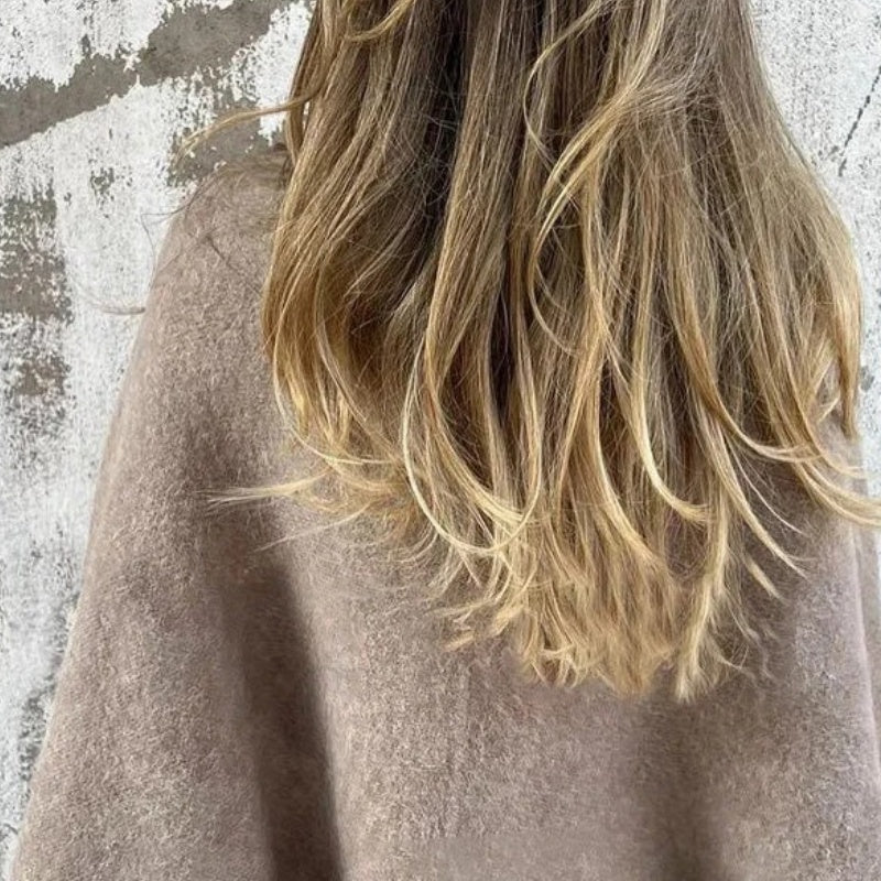 Cashmere short coat