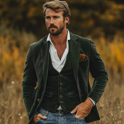 Patricio™ - Classic Blazer and Waistcoat