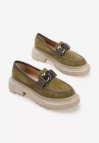 Mocasines de piel auténtica